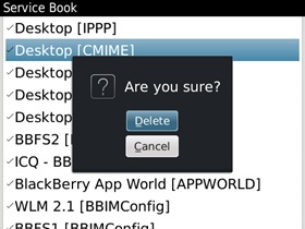 How to stop receiving Work Emails (BES) on a BlackBerry