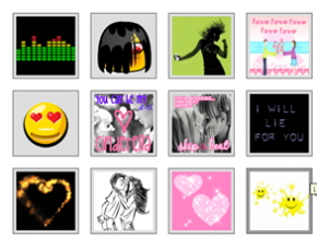 Get the tons of free animated BBM Avatars!
